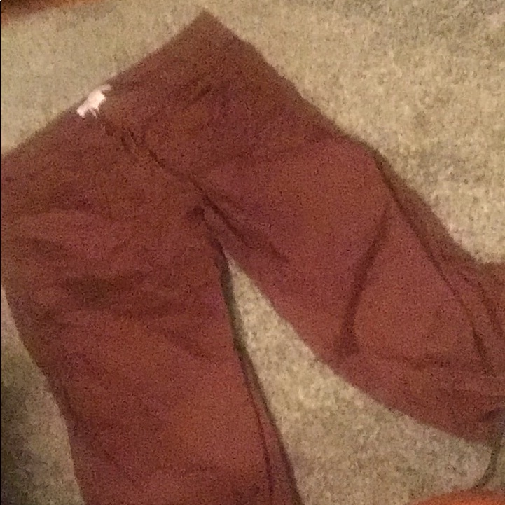 Brown Cargo Capris